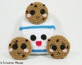 Milk and Cookies Kawaii Kollection Amigurumi Plush Crochet Toys (Made to Order)