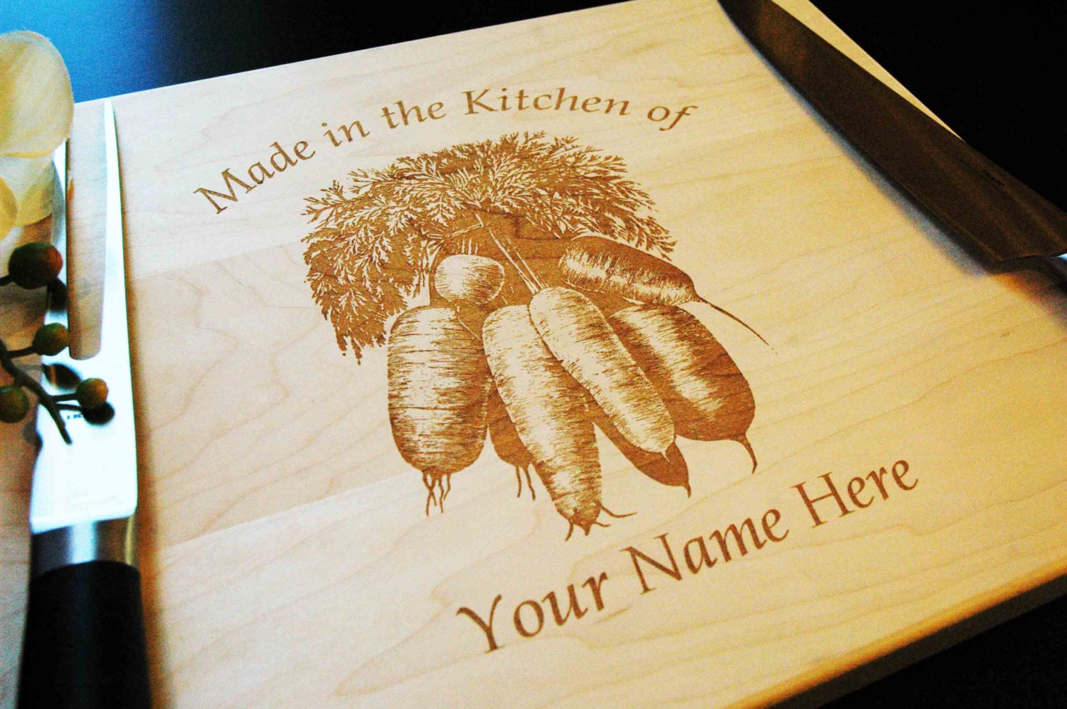 Cutting Board, Personalized Cutting board, Custom Engraved,Maple 12x15 - engraved, cutting board, Wedding, Gift, chopping board, custom gift