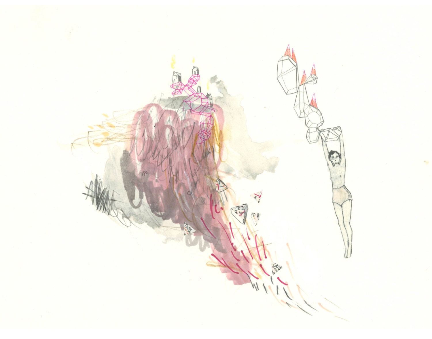 Calling the Caves V, Print