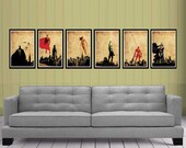 Justice League Posters Set
