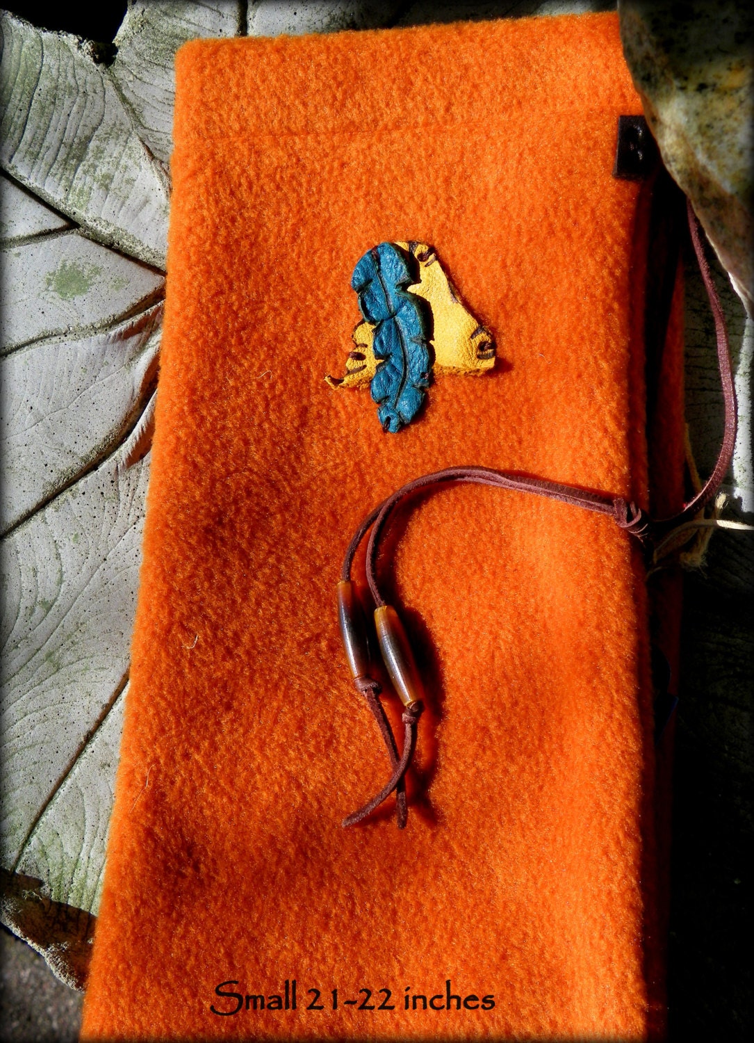 Small Buttery Soft Anti-pill Fleece Flute bag/case/holder