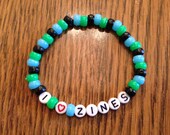 I Heart Zines Bracelet
