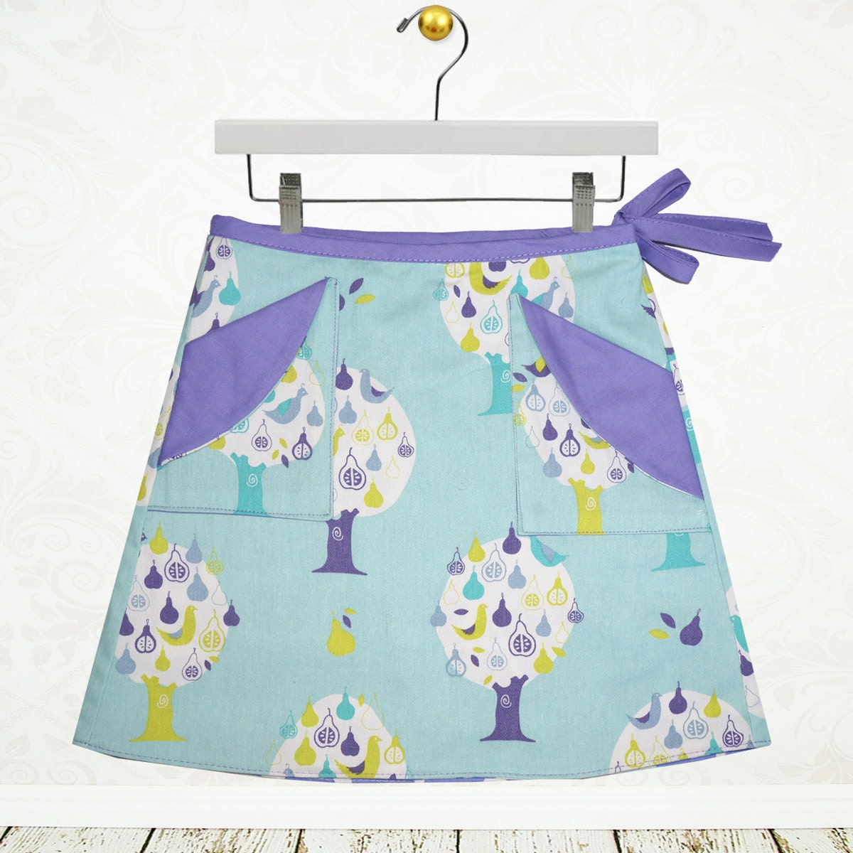 Children sewing pattern PDF, Girls skirt pattern, Wrap skirt pattern, Girls dress pattern, Easy beginner, Madison Skirt