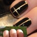 Nail Art - 3 Set Striping Tape Sticker - Pink Silver & Gold YD012