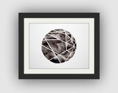 Print - Cutting Diamonds II - Print from an Original Watercolor