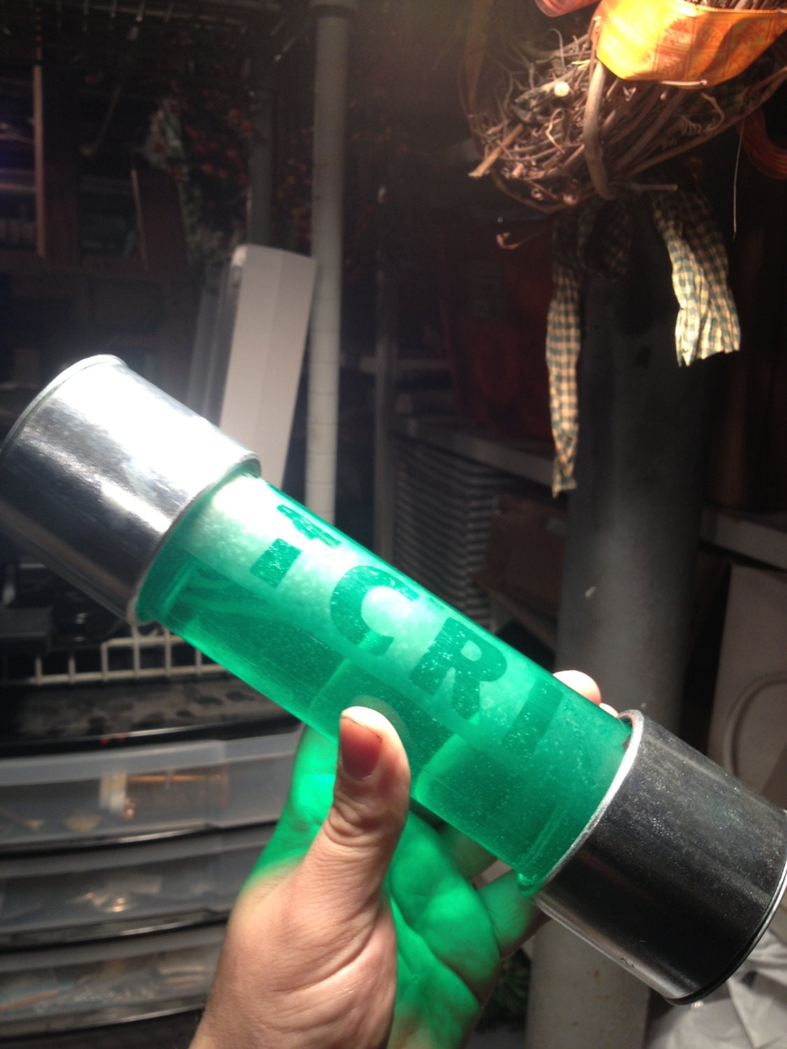 TMNT Replica Ooze Canister - Real Glass and Metal
