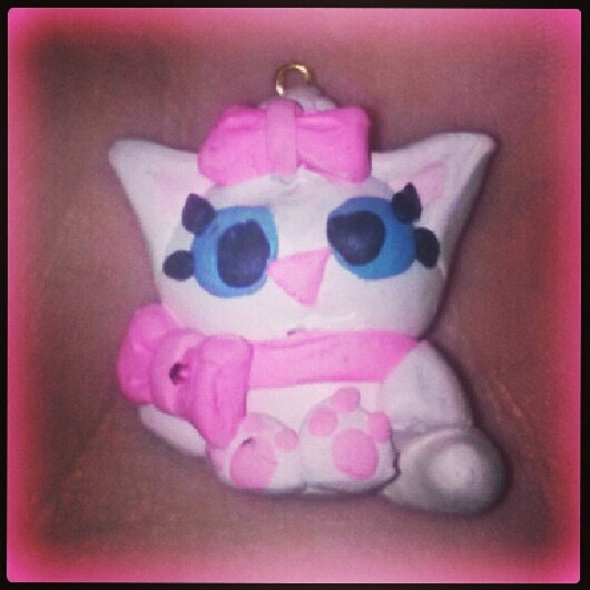Disney Necklace Charm Marie From The Aristocats Kawaii Charm