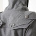 Arthur Armored Knight Medieval Armor Pullover Hoodie(100% Handmade Wool) Made To Order