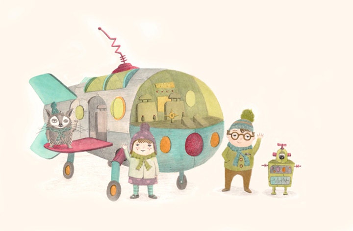 Howling's Space Travel (Print)