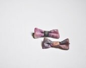 Tiny Galaxy Bows on Bobby Pins