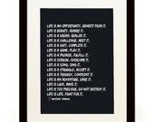 Life Is An Opportunity - Mother Theresa Quote - Typography Poster - Inspirational Quotes/LOVE - A4 / 11.7 x 8.3 inches
