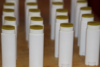 Peppermint Orange Hemp Lip Balm - Handmade and Infused