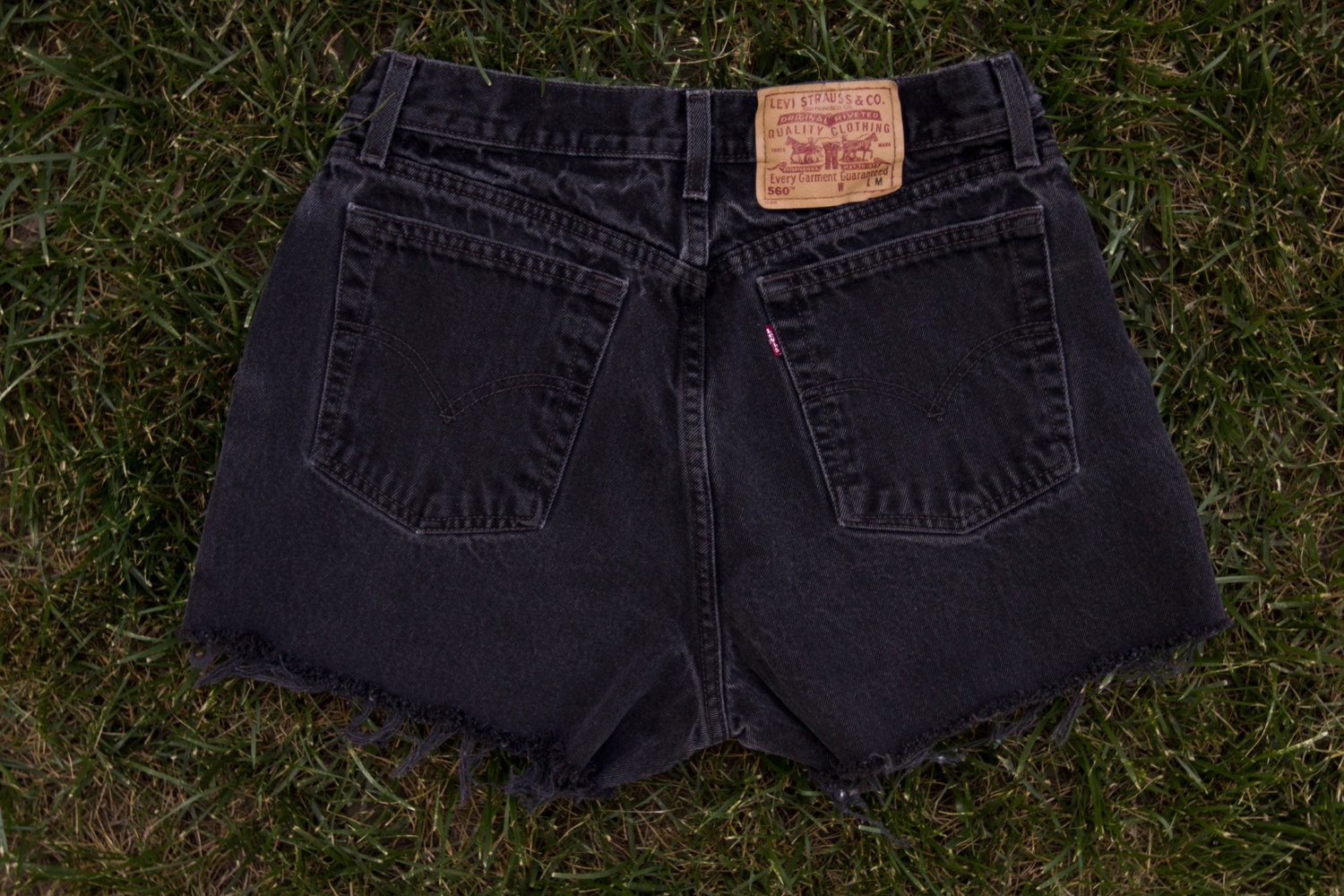Black High Waisted Levi's