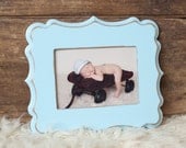 5x7 "Briana" Frame - Whimsical wood picture frames with your choice of our custom colors.