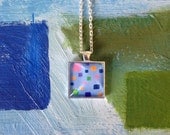 Kaelyn's Fun Squares Pendant