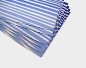 Modern Blue Ombre Stationery Notecards with Envelopes, set of 6