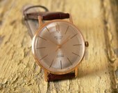 Mens watch russian watch RARE  Poljot De luxe 2209 23 jewels ussr watch cccp ultra slim 60's