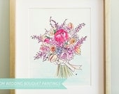 Custom Bouquet Paintings