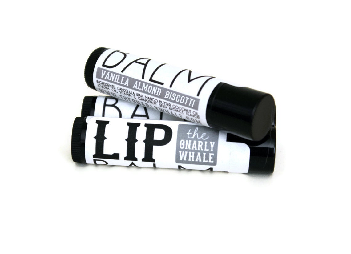 Vanilla Almond Biscotti Lip Balm - Vegan .15 oz