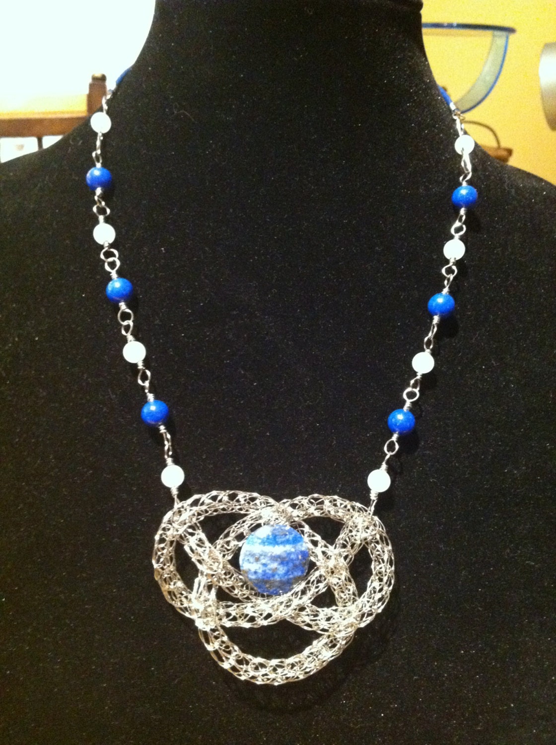Lapis Galaxy Necklace
