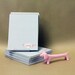 I Woof You Notepad and Dachshund Pen Set // Sparkle Puppy Pen in Pastel Colors // Dog
