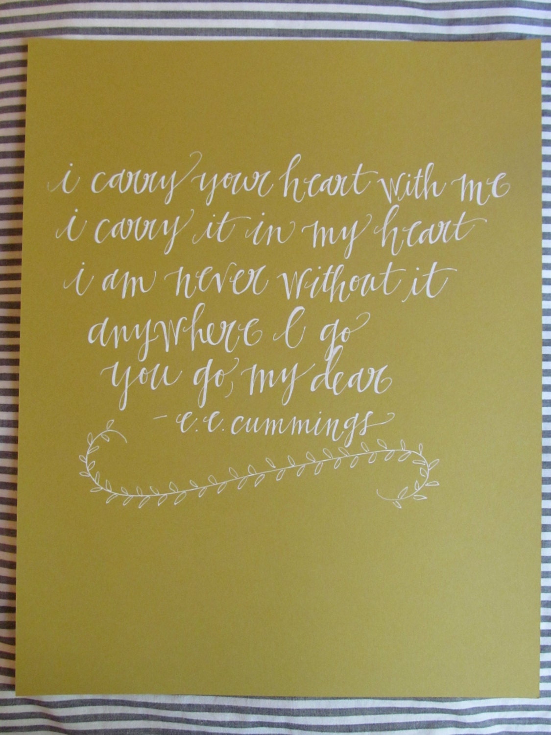 11x14 i carry your heart