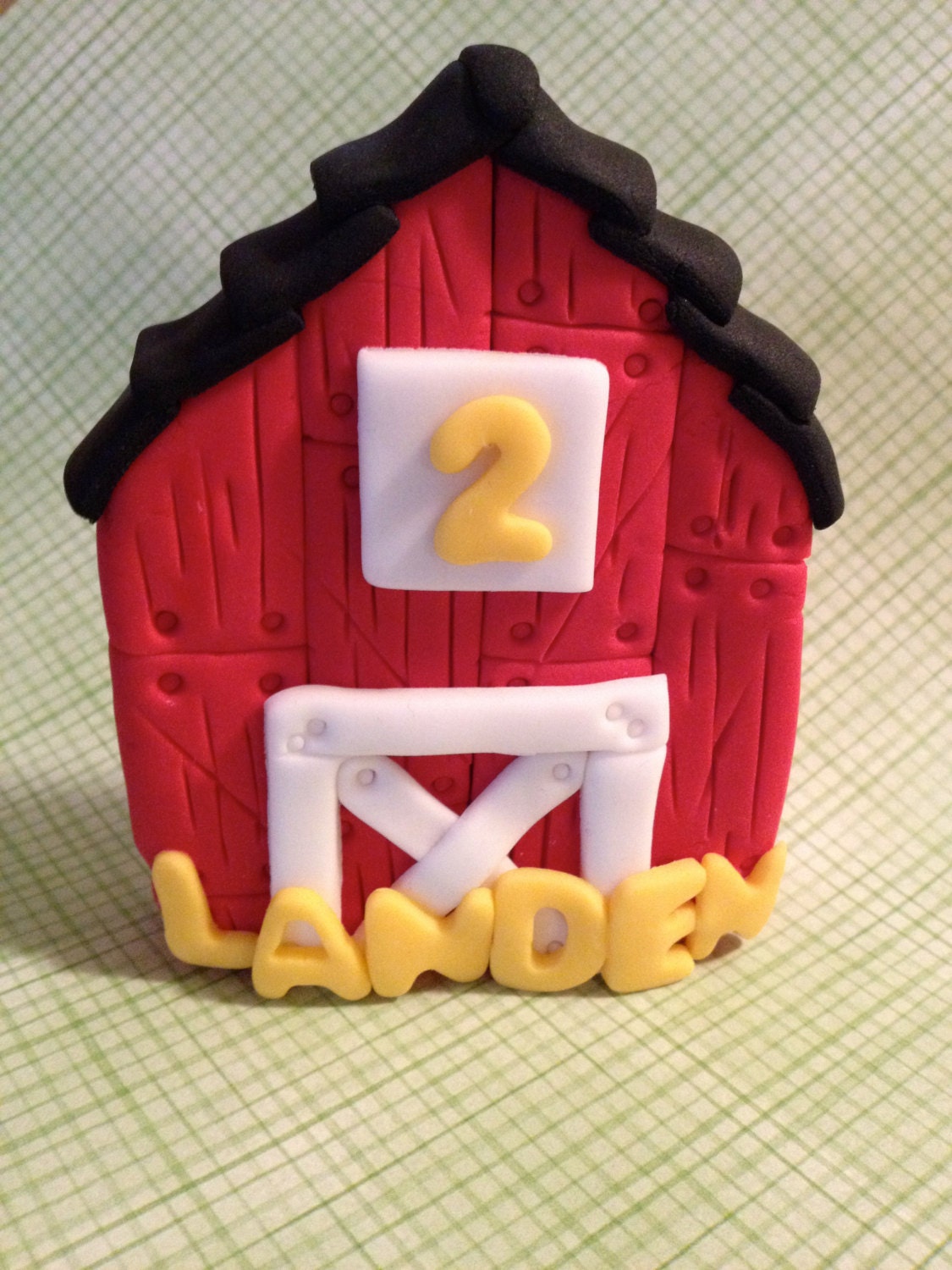 Barn Cake Topper