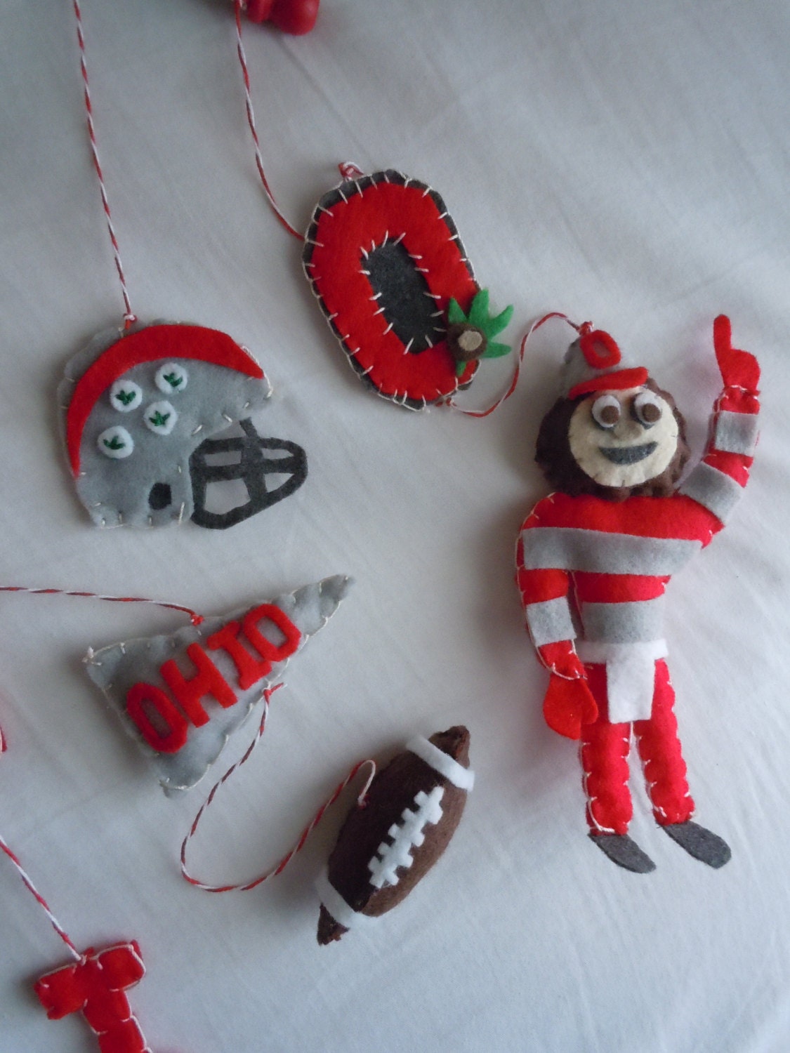 Baby Football Mobile - Ohio State