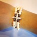 Cross trio bracelet