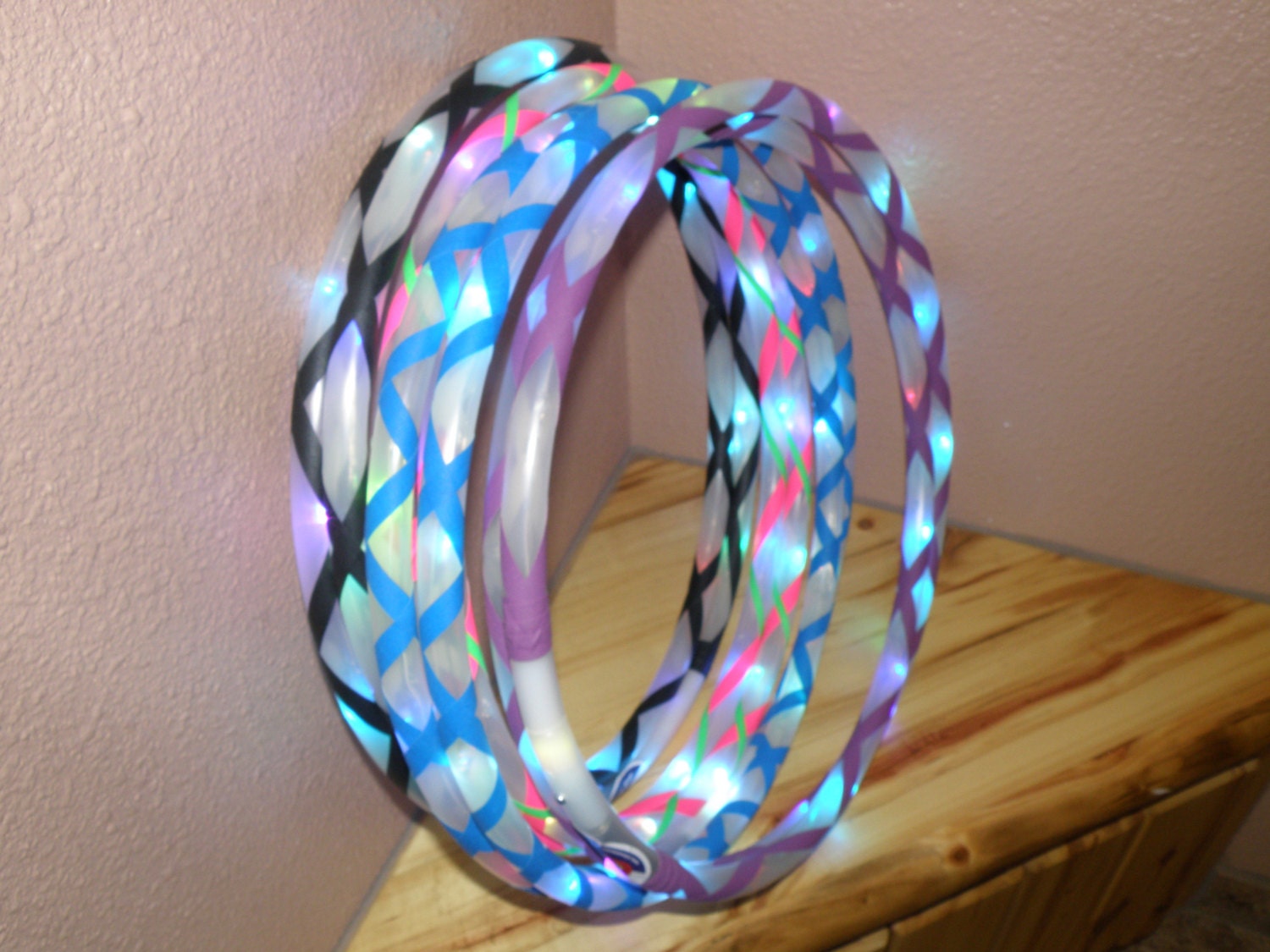 Practice Hula Hoop taped your way with gaffers grip tape - Poly Pro HDPE