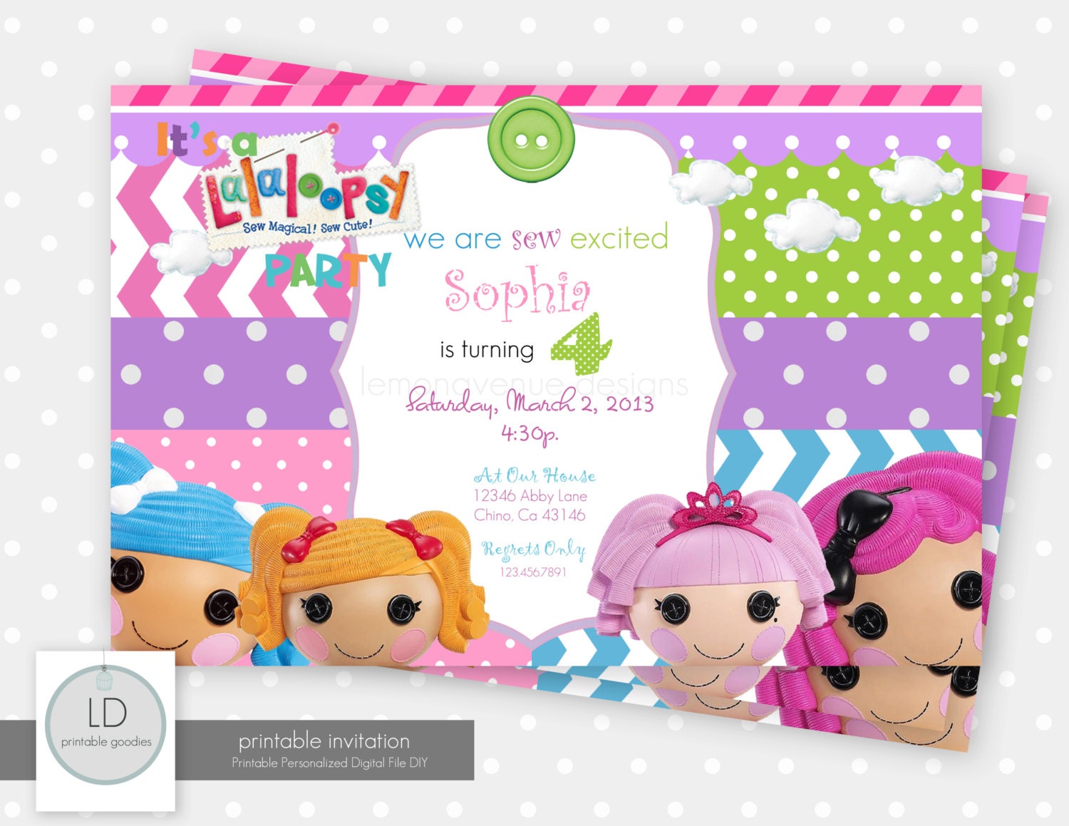 Lalaloopsy Invitation Il_570xn