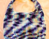 NEW Handmade Crocheted 100% Cotton XLarge Market Bag/Shoulder Bag - Sass-me