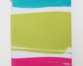SALE - iPad 2/3/4 Case in Painters Palette Stripe