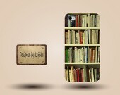 iphone case, i phone 4 4s 5 case,cool cute iphone4 iphone4s 5 case,stylish plastic rubber cases cover,book  Bookshelf ,funny case p1037