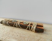 Rustic Wooden Candle Holders Natural wood home decor Handcrafted wood tea light holder Rustic home decor