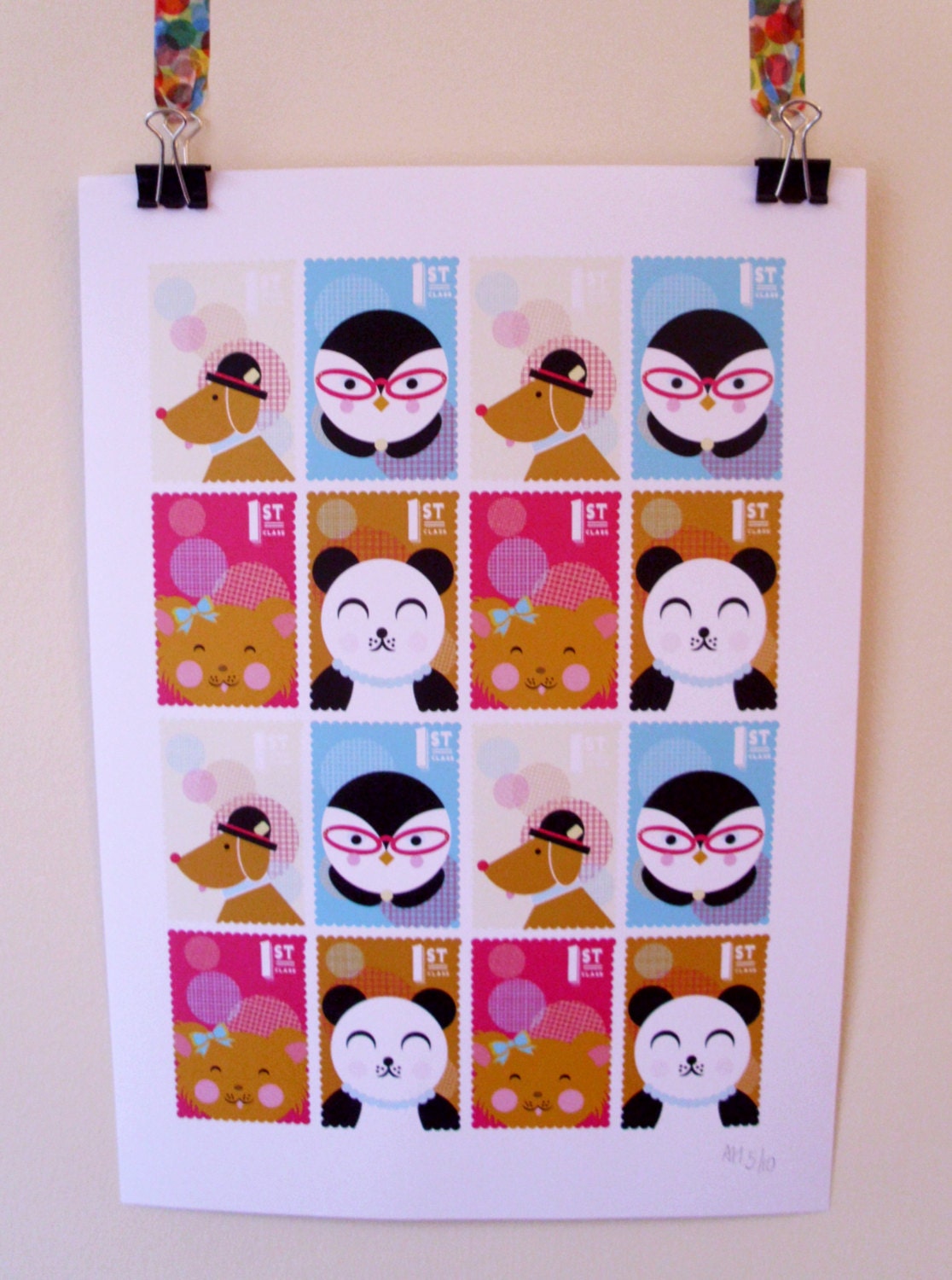 CooCoo Art Print - A4 - First class friends
