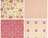 Pink Wonderland - Custom Toddler Bedding - Fitted Sheet, Flat Sheet and Standard Pillow Case