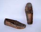 Handmade Curried Leather Loafers