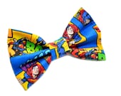 Superman Hair Bow