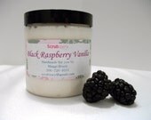 Sugar Scrub Salt Scrub Exfoliating Scrubs Skin Care Beauty Products Black Raspberry Vanilla 8 oz