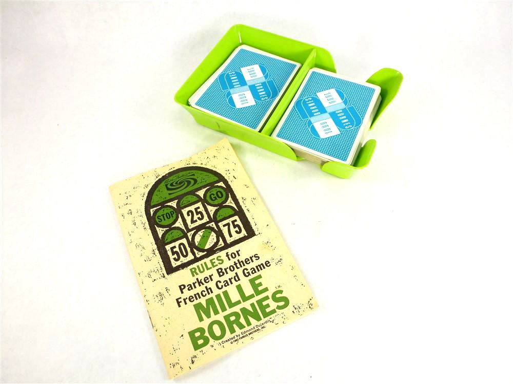 Vintage Card Game, Mille Bornes by Parker Brothers