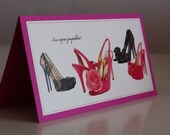 Birthday, prom, bridal party, anniversary, graduation etc beautiful, elegant and unique handmade paper cards