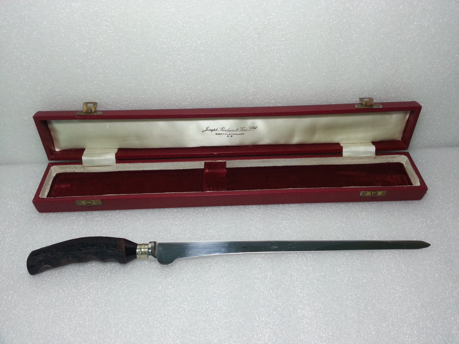 Vintage Joseph Rodgers & Sons Sheffield Carving Knife