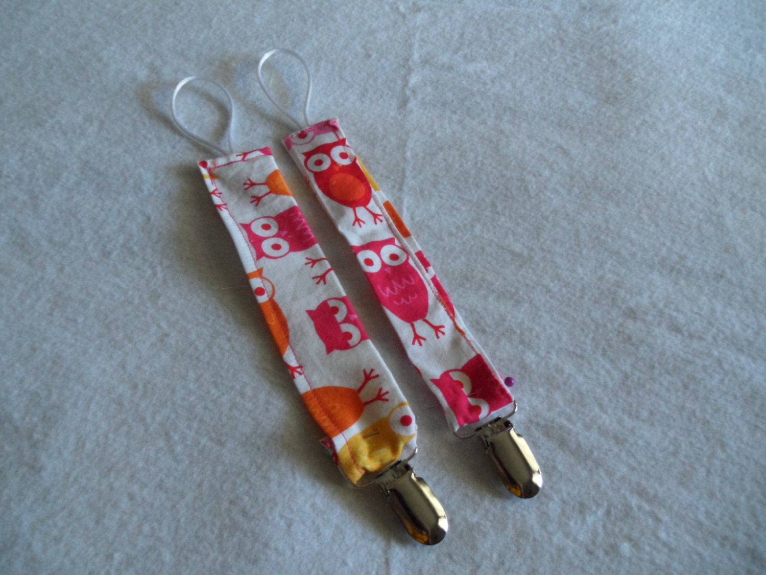 Urban Zoologie Owls Pacifier Strap
