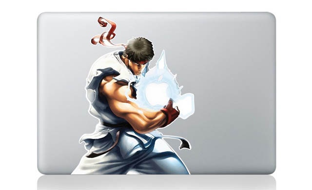 Ryu Macbook Sticker Decal With Free Shipping