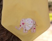 Appliqued Flannel Swaddle Blanket