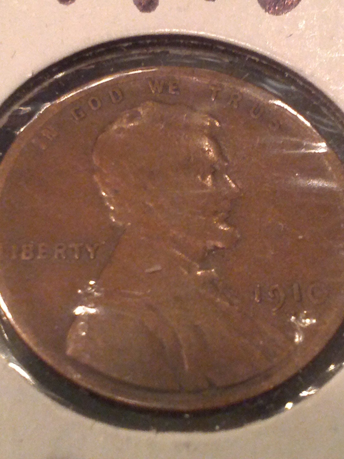 1910s wheat penny, semi-key date, rare, nice condition