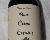 Pure Clove Extract (4oz) for Baking, Food, Teas, Coffee & Scent