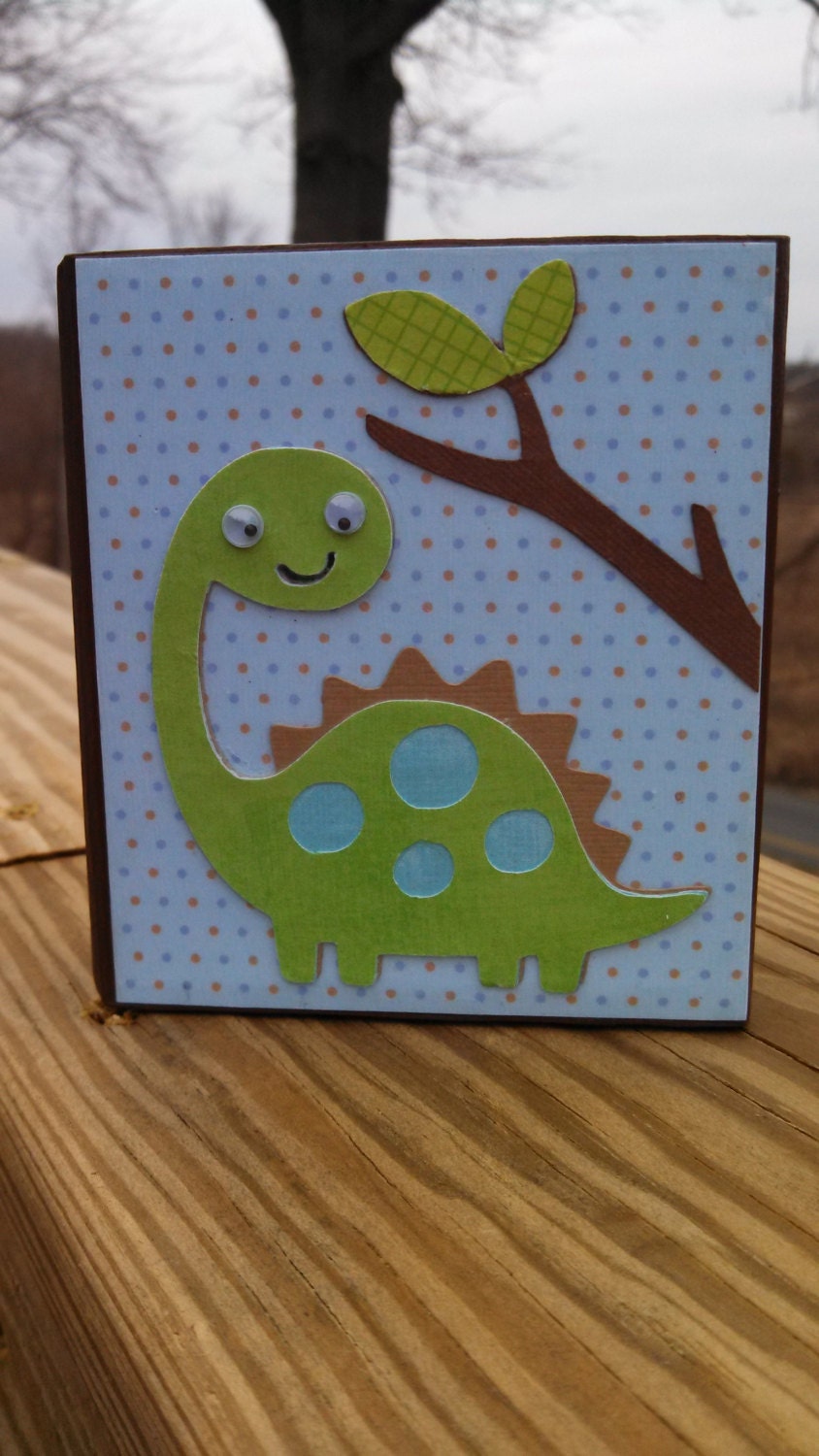 Personalized Wood Name Blocks Dinosaur theme- Nursery name Boy Blocks Girl Blocks Nursery decor Baby Blocks Kids decor Gifts