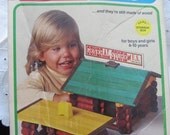 Vintage Milton Bradley Lincoln Logs, 1978, Childrens Toys, Blocks - GoldenDreamFinds